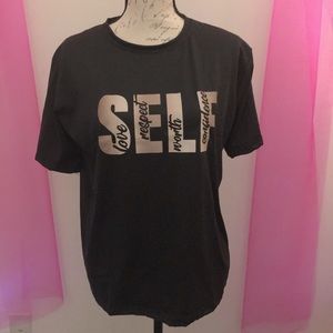 Affirmation 2x Crew neck black t-shirt